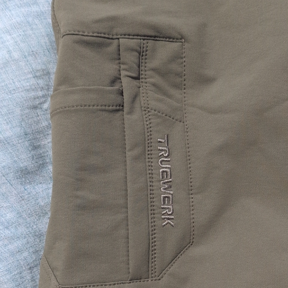 Men's Green Truewerk T2 Pants - Picture 4 of 11